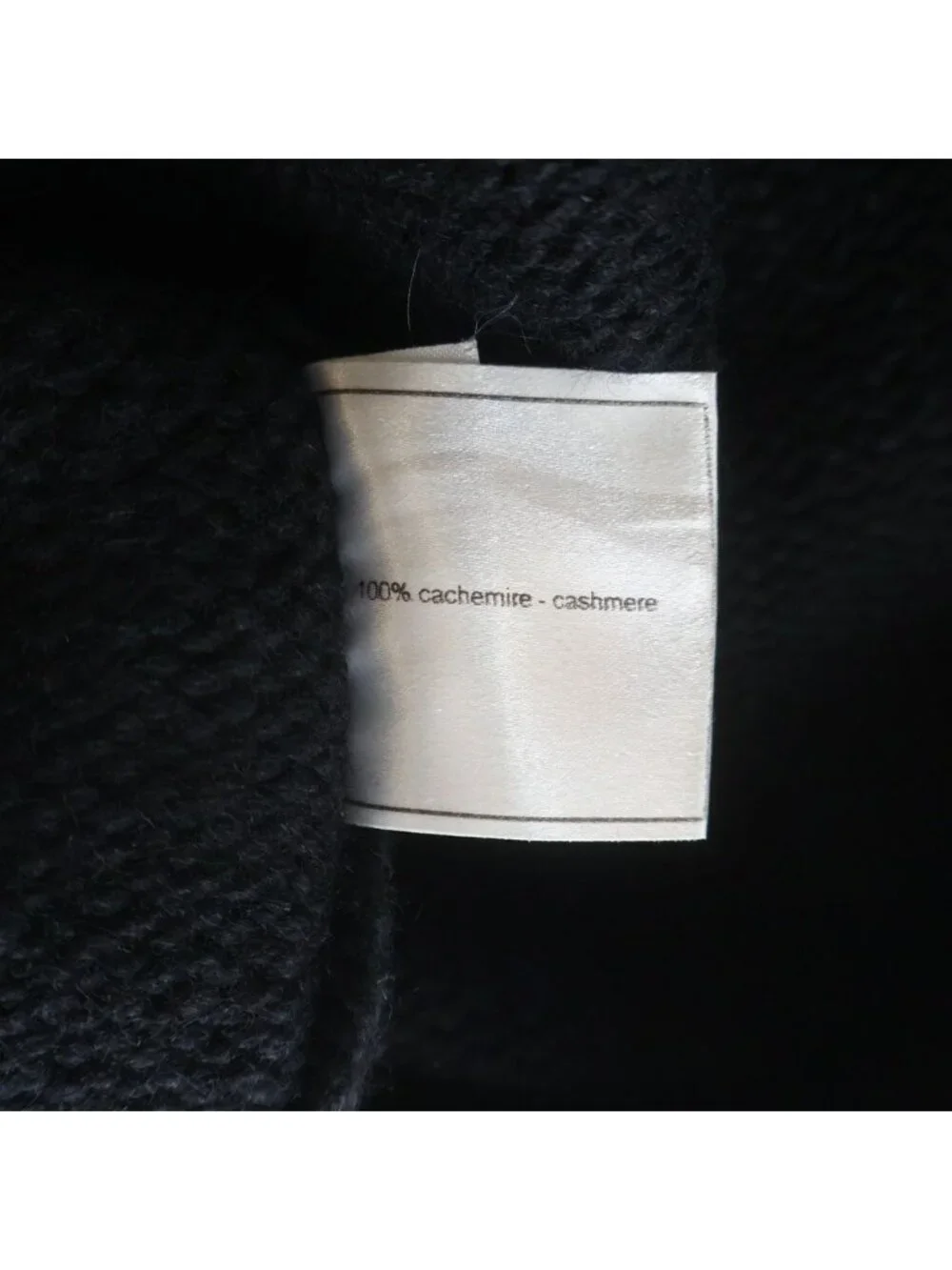 Chanel Boutique Vintage Hoodie CC Logo Button Keyhole Cardigan Fringe Jacket